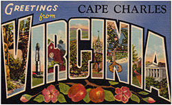 Postcard from Cape Charles, Virginia